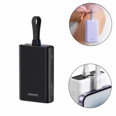 پاوربانک 10000 روموس Romoss PLT10A Powerbank توان 22.5 وات