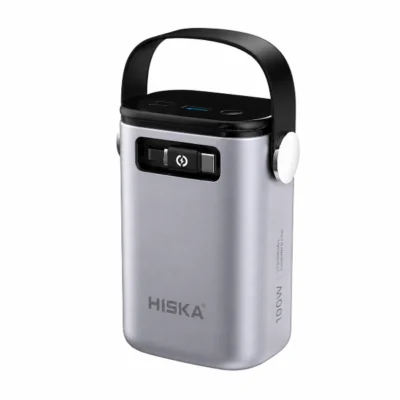پاوربانک 27000 هیسکا Hiska HP-312PD توان 100 وات همراه با کابل متصل