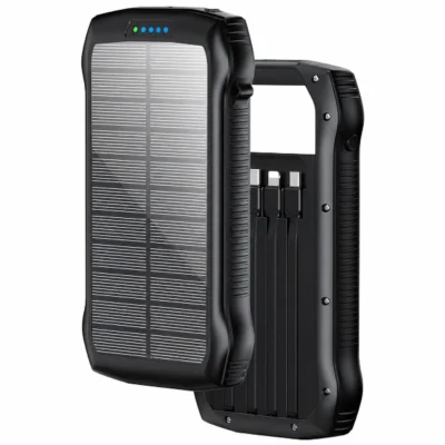 پاوربانک خورشیدی Green Lion مدل Solar Force GNSOLF20PBBK توان 22.5 وات ظرفیت 20000