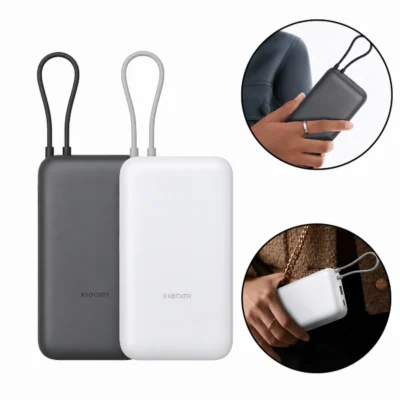 پاوربانک 20000 شیائومی Xiaomi Power Bank PB2020MI توان 22.5 وات با کابل متصل