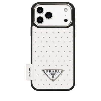 قالب leather prada diamond c4676 سفید