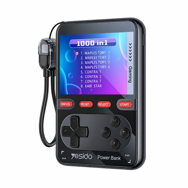 کنسول دستی و پاوربانک 10000 یسیدو Yesido YP87 کنسول دستی و پاوربانک 10000 یسیدو Yesido YP87