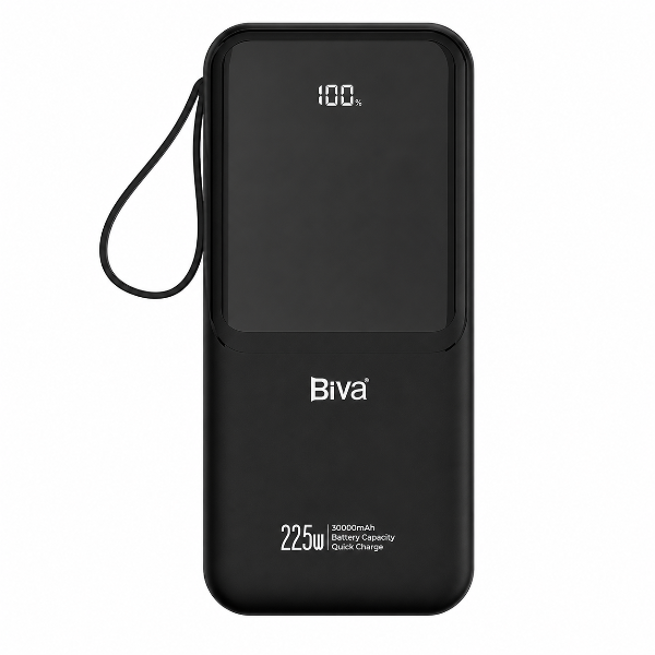 پاوربانکBiva مدل BP-087 توان 22.5 وات ظرفیت 30000 پاوربانکBiva مدل BP-087 توان 22.5 وات ظرفیت 30000