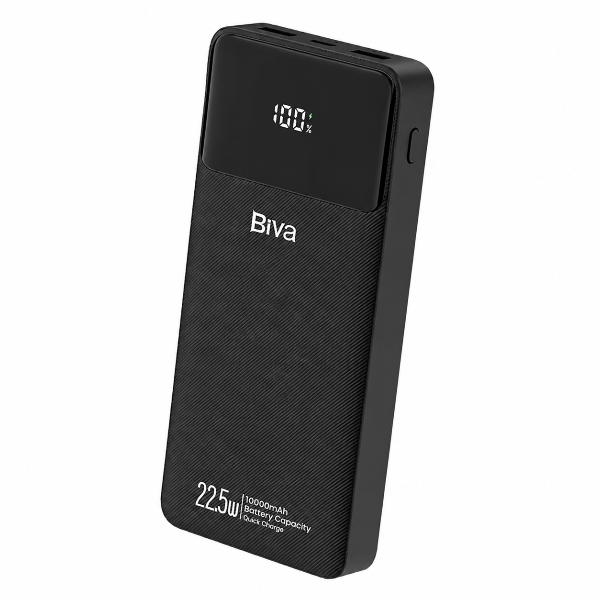 پاوربانک Biva مدل BP-019 توان 22.5 وات ظرفیت 20000 پاوربانک Biva مدل BP-019 توان 22.5 وات ظرفیت 20000