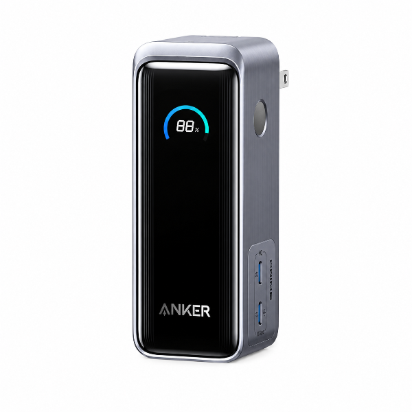 پاوربانک و شارژر دیواریAnker مدلA1339 Prime توان 65 وات ظرفیت 9600 پاوربانک و شارژر دیواریAnker مدلA1339 Prime توان 65 وات ظرفیت 9600