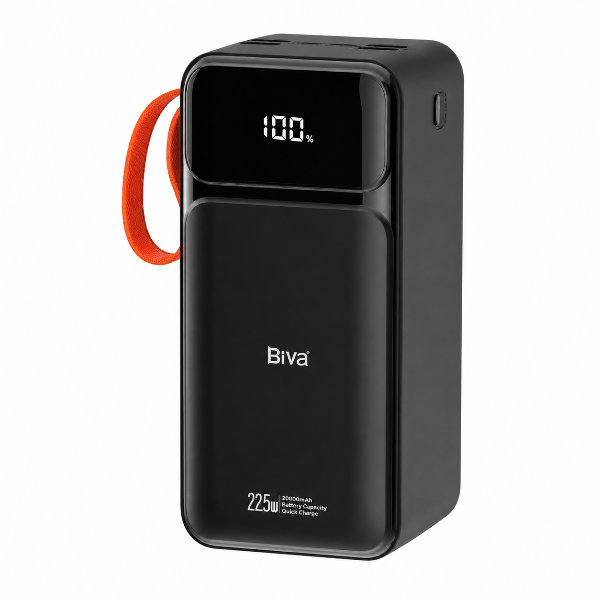 a6f40a4a-80d6-4e43-b2a0-83cbfde824b0 پاوربانک Biva مدل BP-052 توان 22.5 وات ظرفیت 50000