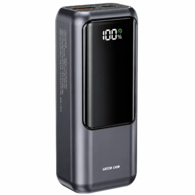 پاوربانک Green Lion مدل Compact 10 GNCOP10KPBGY توان 22.5 وات ظرفیت 10000