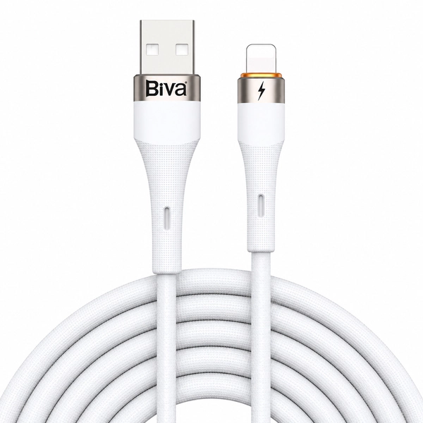 biva-c-21l-1-2-15-1 کابل لایتنینگ بیوا Biva C-21L طول 1.2 متر توان 15 وات - تصویر 1