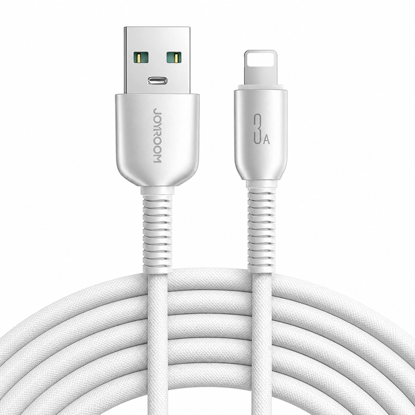 joyroom-s-a51-1-2-3-1 کابل لایتنینگ جویروم Joyroom S-A51 طول 1.2 متر شدت جریان 3 آمپر - تصویر 1