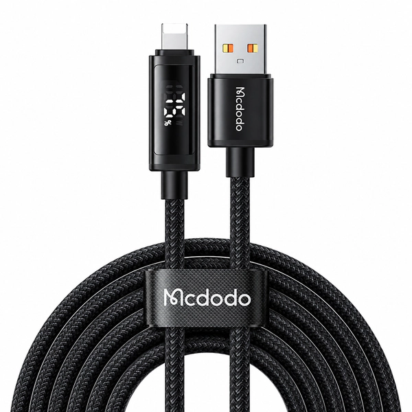 mcdodo-ca-7970-1-2-3-1 کابل لایتنینگ مک دودو Mcdodo CA-7970 طول 1.2 متر شدت جریان 3 آمپر - تصویر 1