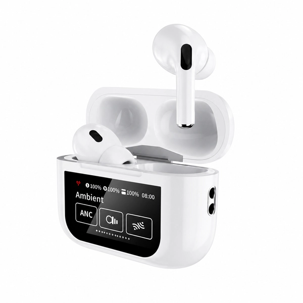 renon-pulse-1 هندزفری بلوتوث رنون Renon Pulse با صفحه نمایش لمسی - تصویر 1